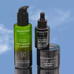 Daughter Earth Retinol System, The Gentle cleanser, The Face Retinol, The Night Retinol