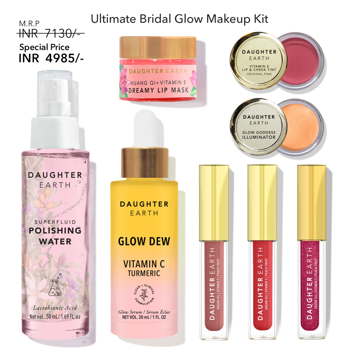 Ultimate Bridal Glow Makeup Kit – Daughter Earth