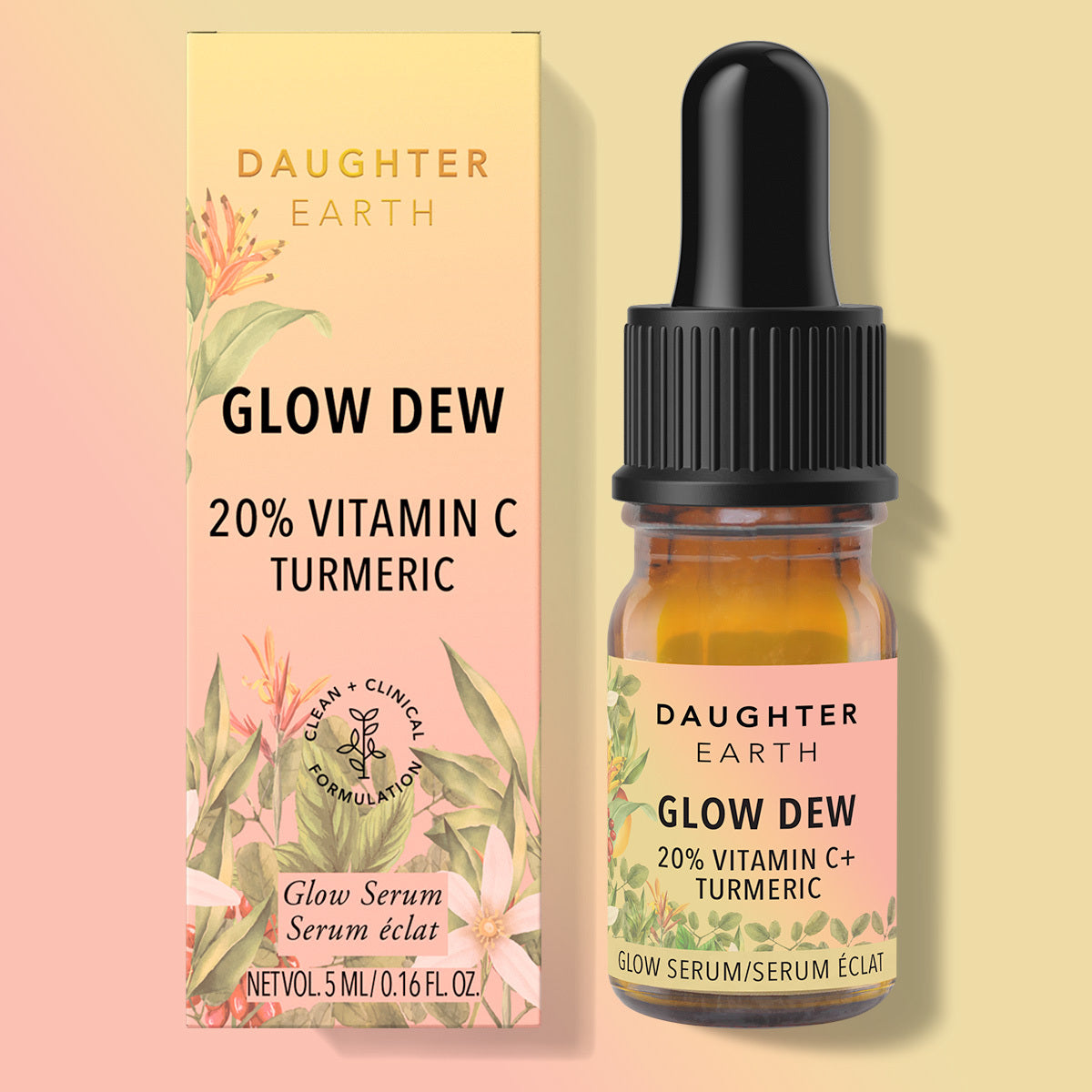 Glow Dew - 20% Vitamin C with Ginseng + Turmeric